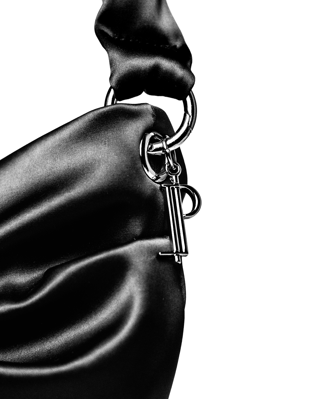 CPT Black Satin Purse